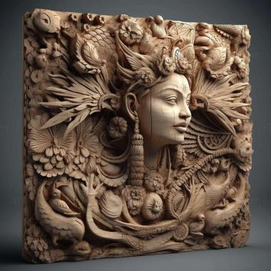 Ideas stl Acrodactyla 3 3d model